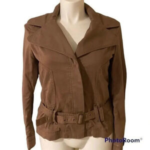 Ideology jacket with belt 100%cotton